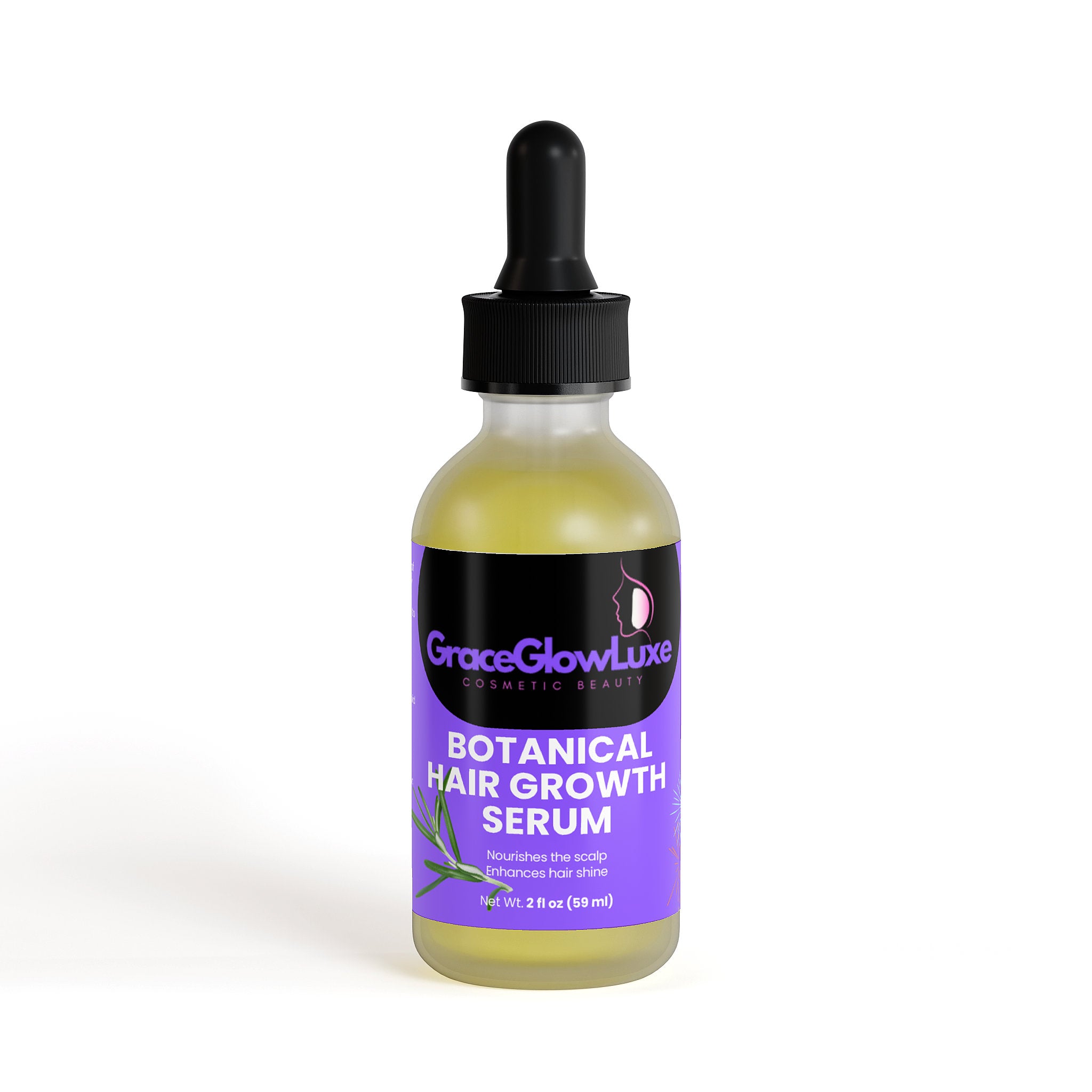 Botanical Hair Growth Serum – Strengthen & Nourish Hair