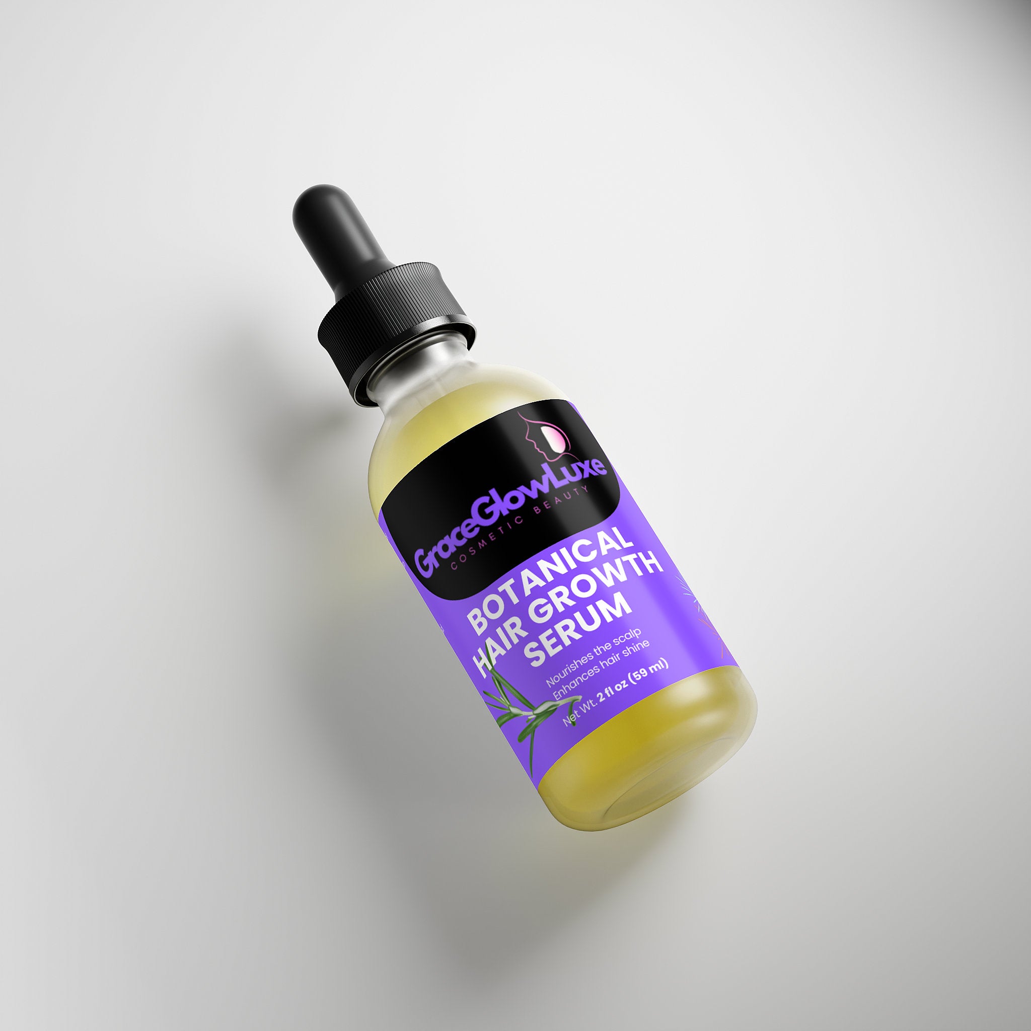 Botanical Hair Growth Serum – Strengthen & Nourish Hair