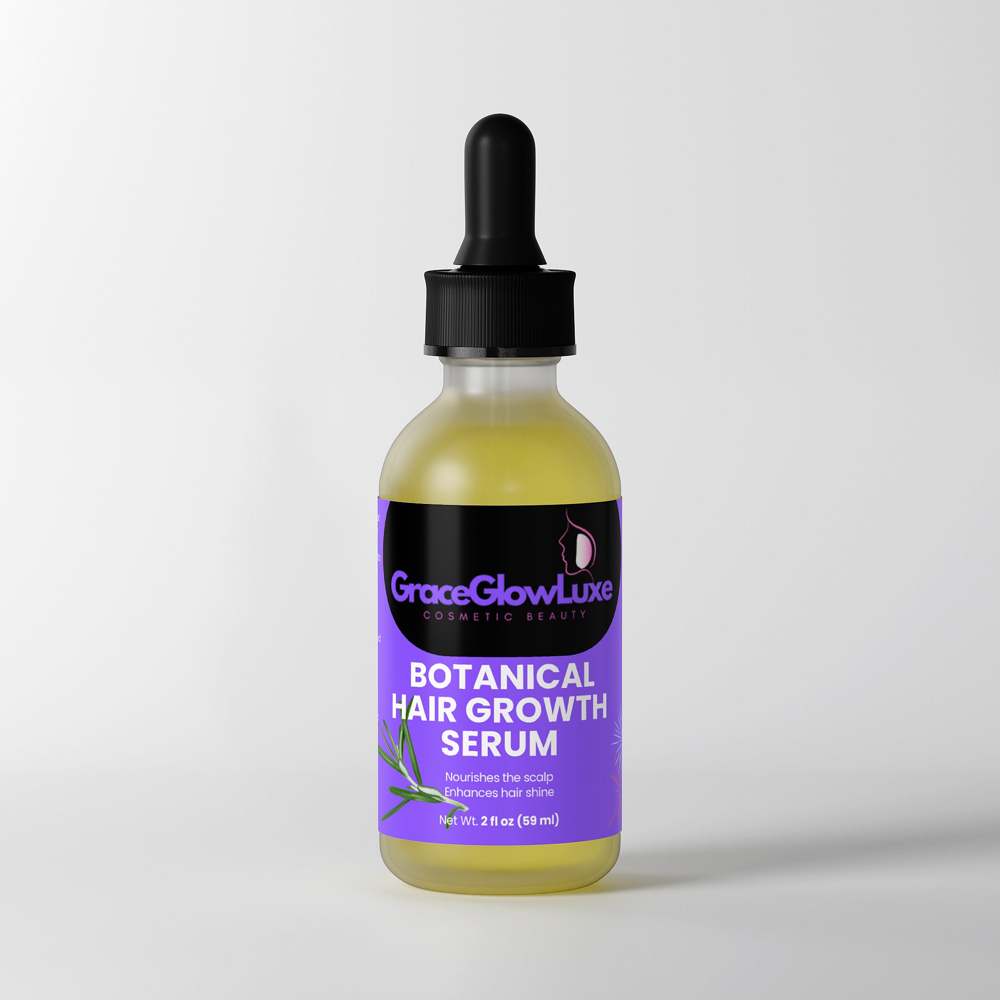 Botanical Hair Growth Serum – Strengthen & Nourish Hair