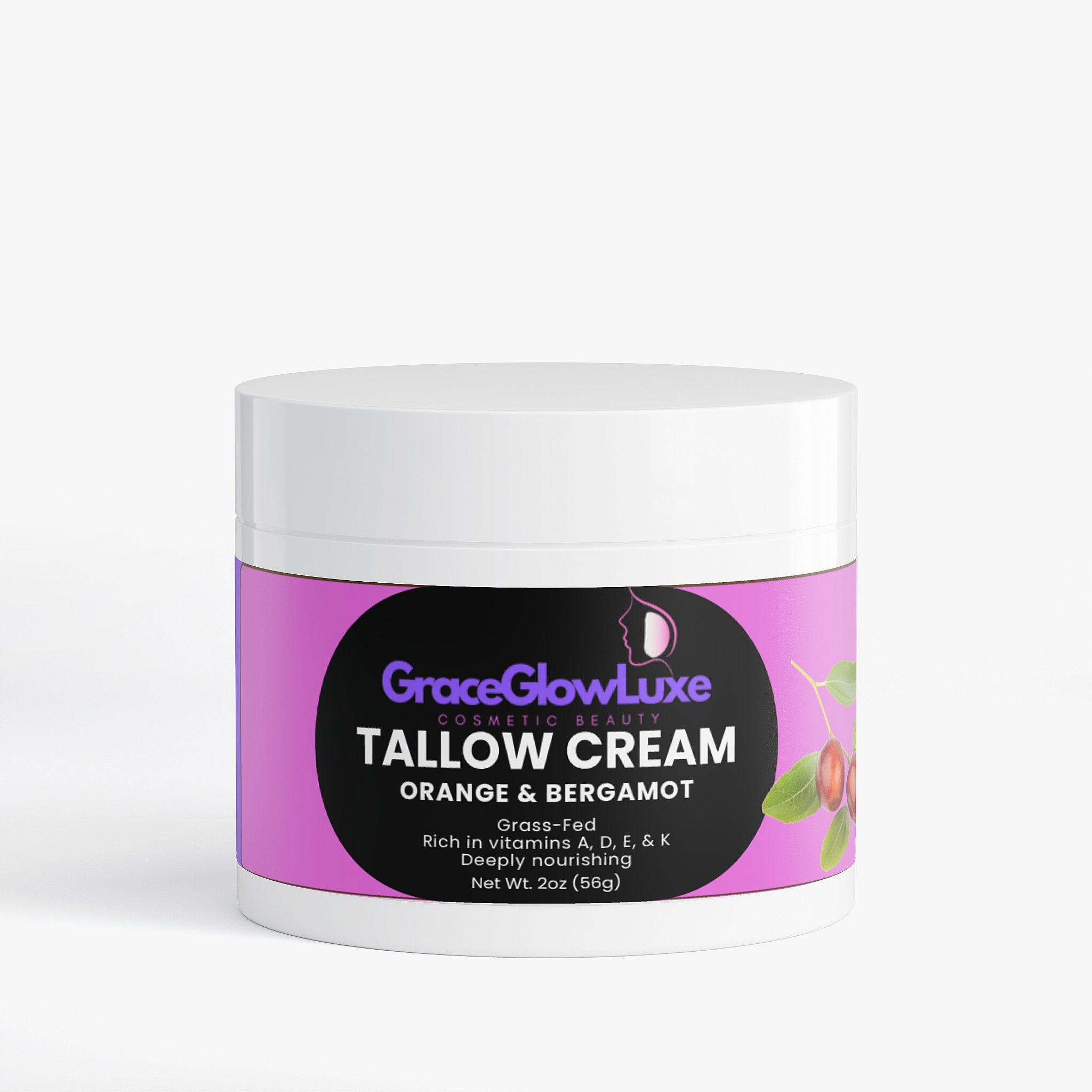 Tallow Cream Orange & Bergamot – Hydrating Luxury Skincare