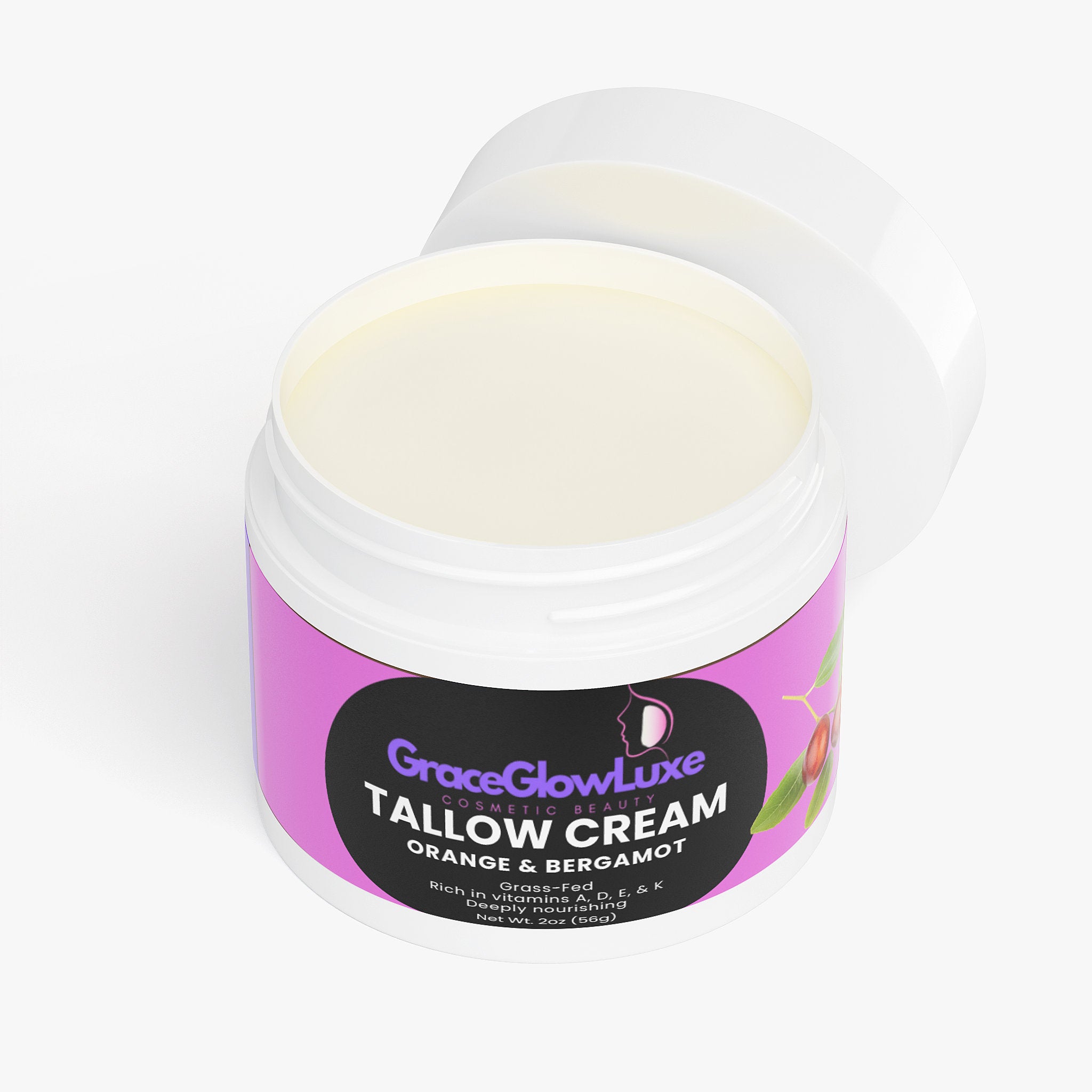 Tallow Cream Orange & Bergamot – Hydrating Luxury Skincare