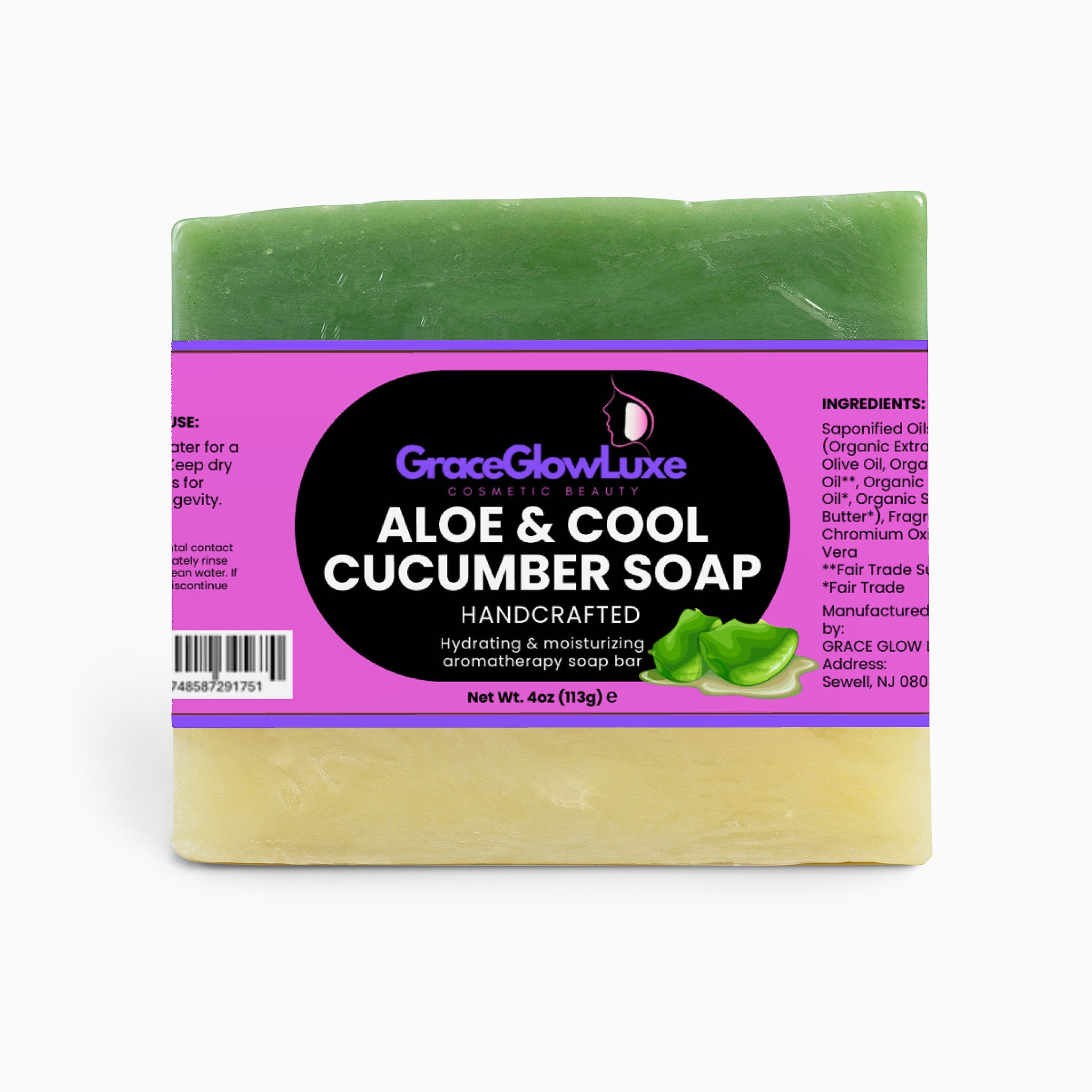 Aloe & Cool Cucumber Soap