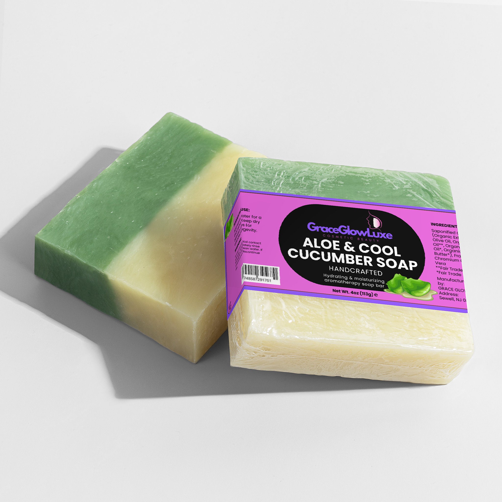 Aloe & Cool Cucumber Soap