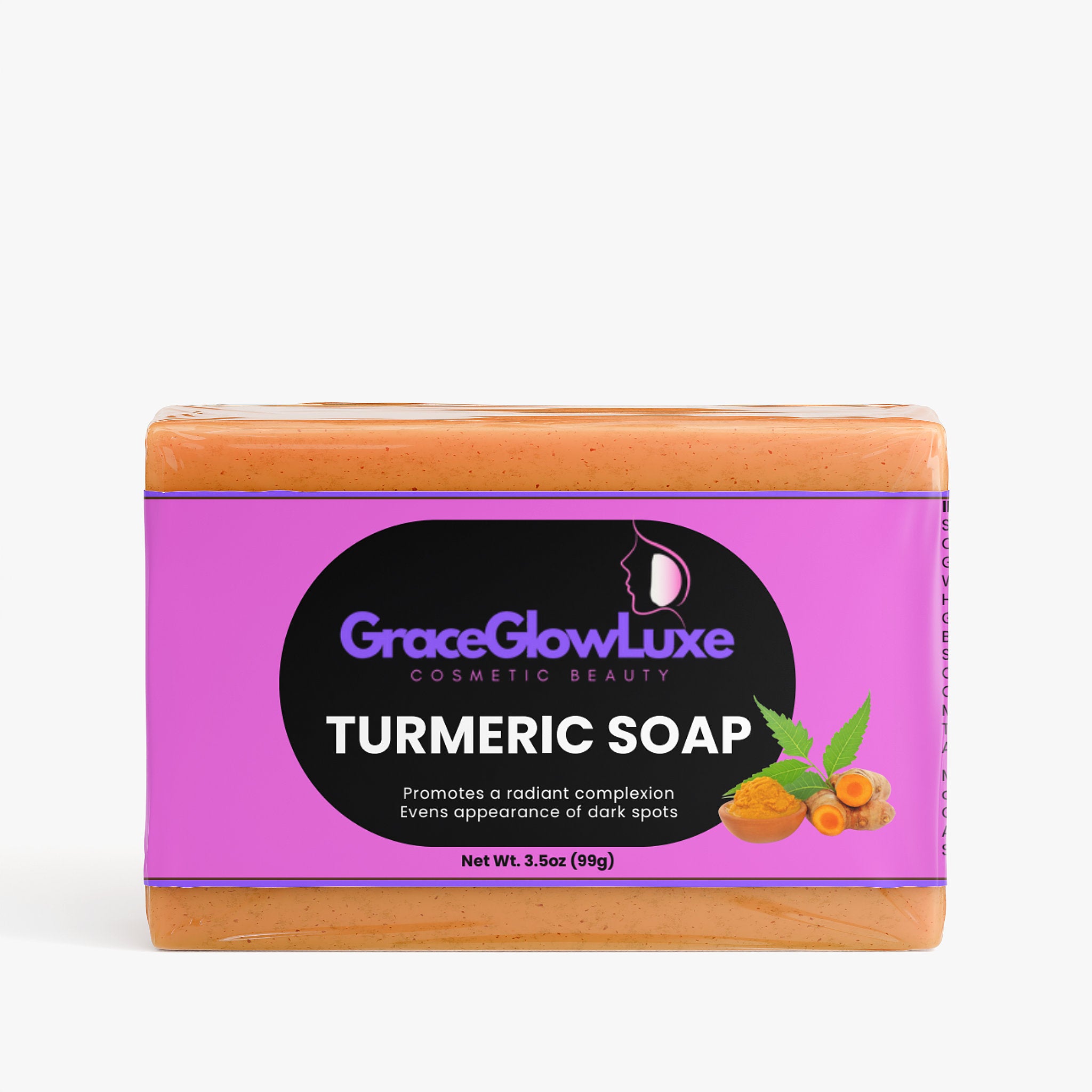 Kojic Acid & Turmeric Soap – Brightening Natural Skincare | Grace Glow Luxe