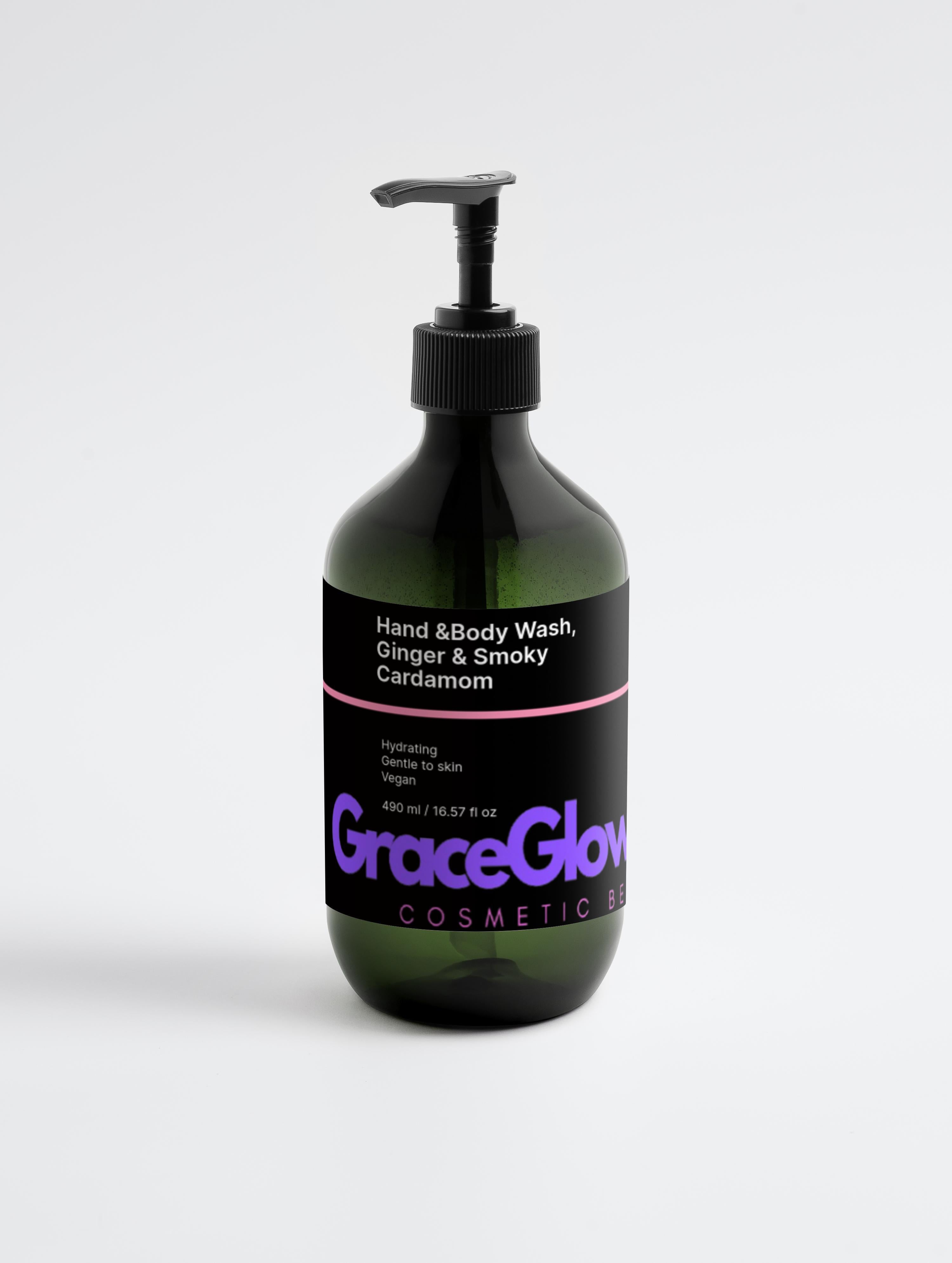 Hand & Body Wash, Ginger & Smoky Cardamom